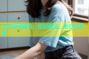 大同同城蜜约：即刻邂逅，告别孤单夜