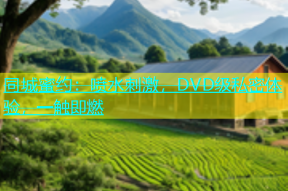 同城蜜约：喷水刺激，DVD级私密体验，一触即燃
