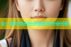 女：轻松找到志同道合的约会对象