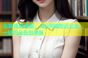 寂寞夜聊速配，QQ同城附近交友，一键约会告别单身