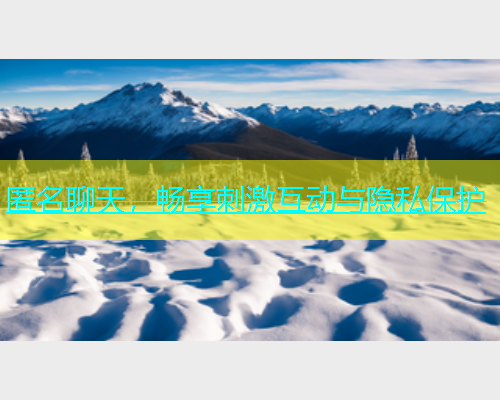 匿名聊天，畅享刺激互动与隐私保护  第1张