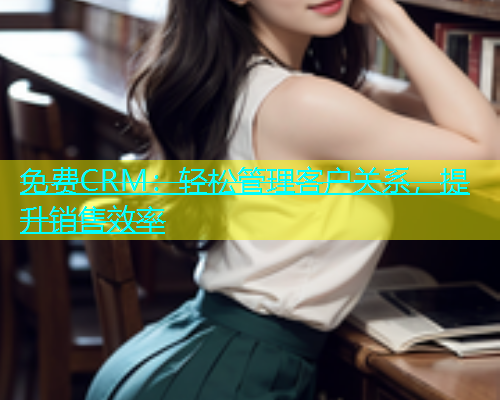 免费CRM：轻松管理客户关系，提升销售效率  第1张