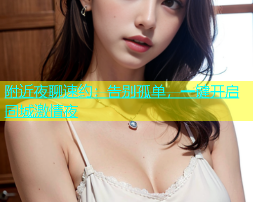 附近夜聊速约：告别孤单，一键开启同城激情夜  第1张