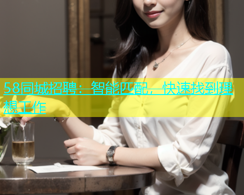 58同城招聘：智能匹配，快速找到理想工作  第2张